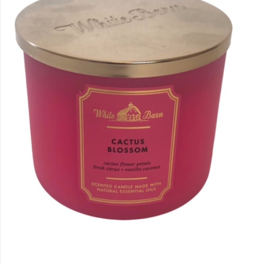 New White Barn Candle 3 Wick
